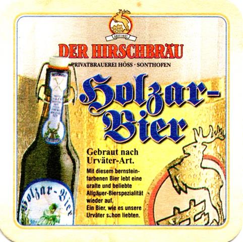 sonthofen oa-by hirsch wan grün II 1-8a (quad185-holzar bier)